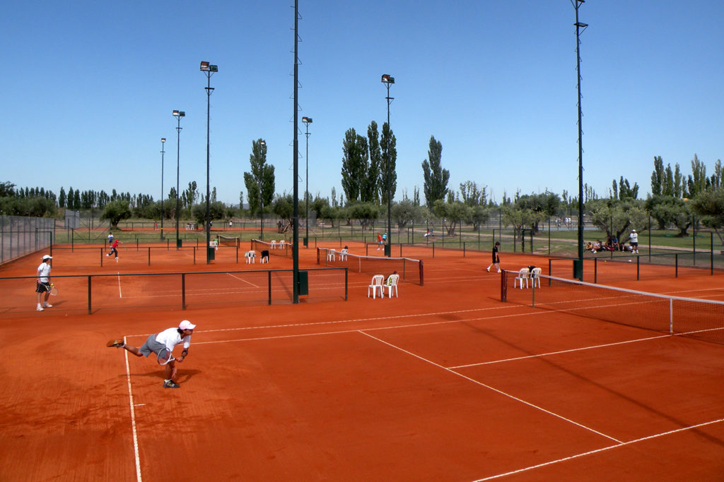 Algodon Wine Estate Tennis Court