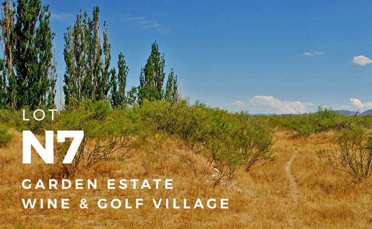 Lot N7 Garden estate Wine and Golf Village