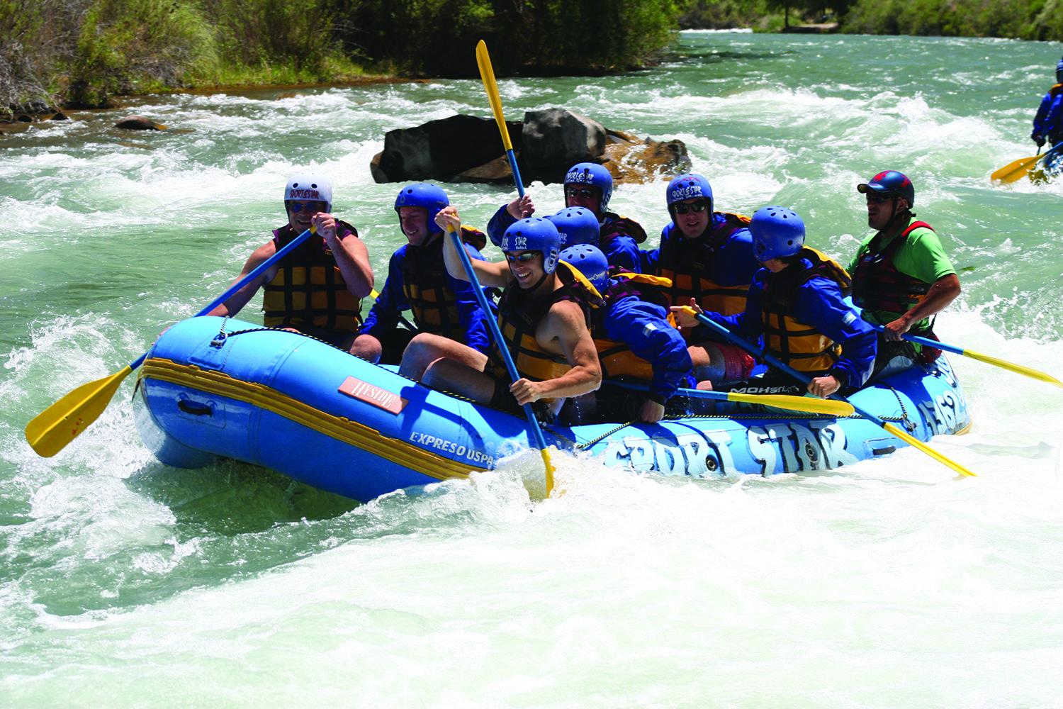 whitewater rafting